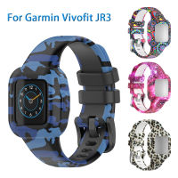 สายคล้องคอเด็กสำหรับ Garmin Vivofit JR 3 Soft ซิลิโคนเด็กสายนาฬิกา Smartwatch สร้อยข้อมืออุปกรณ์เสริมสายรัดข้อมือ