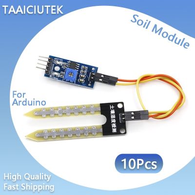 【hot】❡✆❀  10Pcs Soil Moisture Detection Module Sensor for Suitable U7Q9