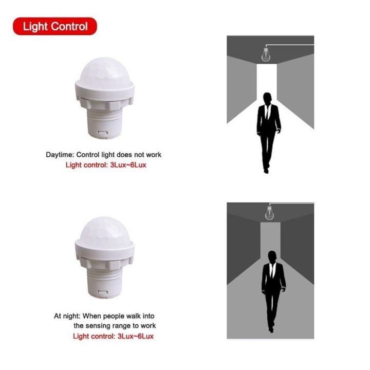 สวิตช์อัจฉริยะเซนเซอร์-pir-เซ็นเซอร์ตรวจจับการเคลื่อนไหว110v-220v-10ชิ้นเซ็นเซอร์ตรวจจับการเคลื่อนไหวเซ็นเซอร์ตรวจจับอินฟราเรดสมาร์ทโฮมร่างกายมนุษย์เซ็นเซอร์หลอดไฟกลางคืนอัตโนมัติ