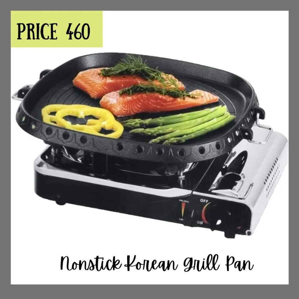 Korean Style BBQ Grill Pan With Maifan Coated Surface Non-Stick