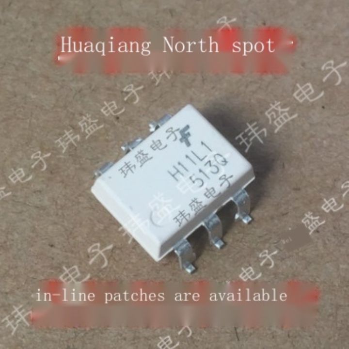 10ชิ้นใหม่เดิม-h11l1นำเข้าสีขาว-optocoupler-sop-6นำเข้า-h11l1sr2m-แพทช์