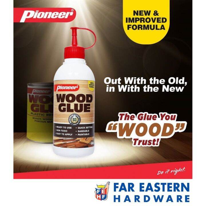Household tools PIONEER Wood Glue 500g Lazada PH