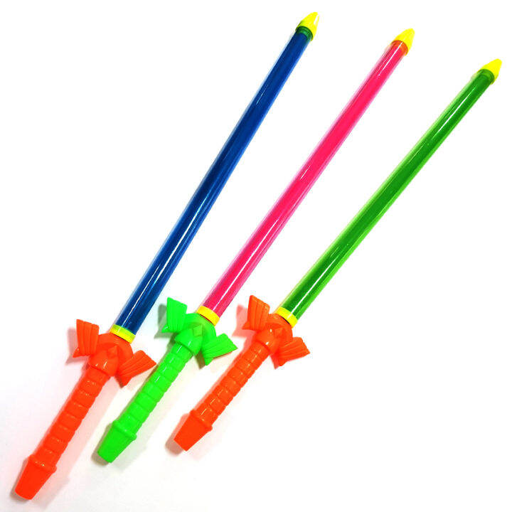 Tube Water Shooter Sword Style Hand Pump Water Gun Water Pool Toys