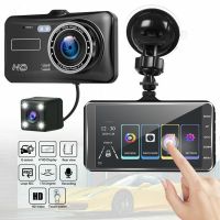 Car Video Recorder Dash Cam Dual Lens HD 1080P Auto Digital 4 TFT Touch Screen DVR Camera G-Sensor WDR Car DVRS Dashcam Camera