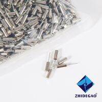 ZHIDEGAO 10pcs 32.768KHz 32.768 KHZ 32.768K ความถี่ Resonator Oscillator ควอตซ์คริสตัล Cylender 3 * 8mm