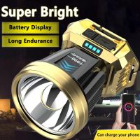 【lz】♈  Farol LED Forte com Carregamento USB Super Brilhante Recarregável Lâmpada Principal Pesca Noturna Trabalho em Casa Mina Campo de Luz Long Shot Novo