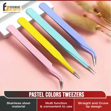 Pastel Color Tweezers for Crafting