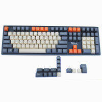 124-Key Spanish Layout OEM Keycaps European Type ANSI ISO-ES PBT Material for Cherry MX Switches Fit Mechanical Keyboards