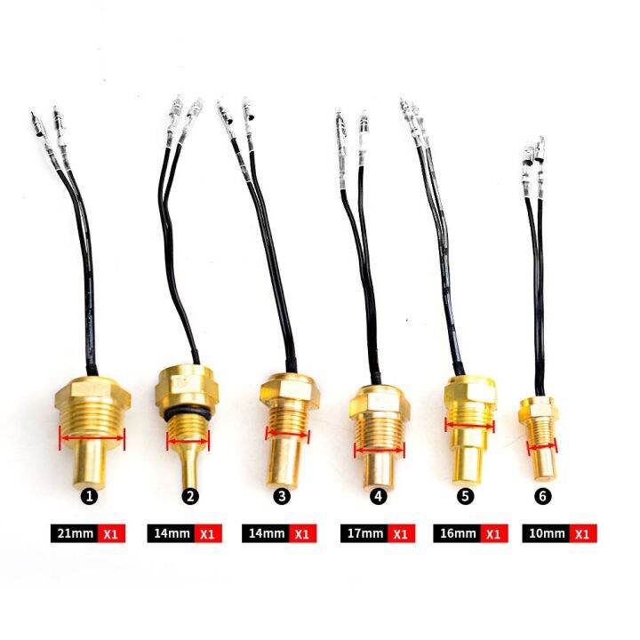 12V/24V Universal Water Temperature Sensor Car Temperature Sensor Water