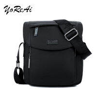 YoReAi New Mens Waterproof Business Shoulder Bag Oxford Cloth Messenger Bags Wear-resistant Multifunctional Mobile Phone Clutch