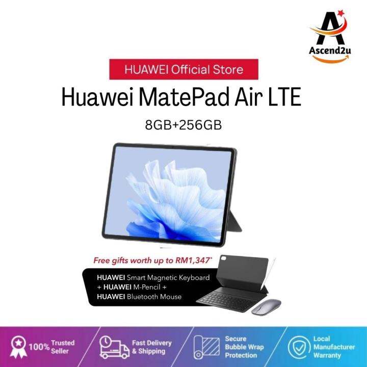 [HUAWEI MY]-Huawei MatePad Air LTE 8GB+256GB FullView Display - 1 Year ...