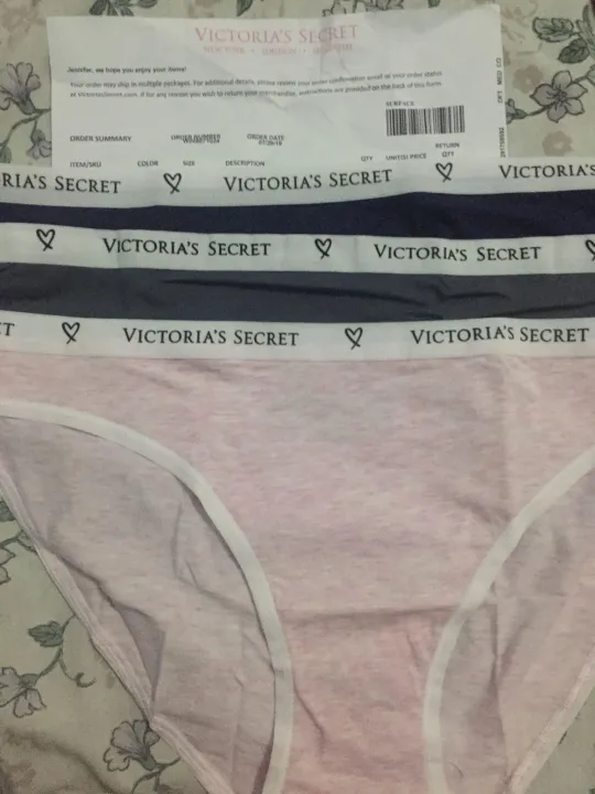 Victorias secret Panty set of 3 Lazada PH