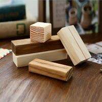 MAGIC Party Events Rustic Wooden Table Number Elegant Note Holder Place Card Holder Decoration Display Stand