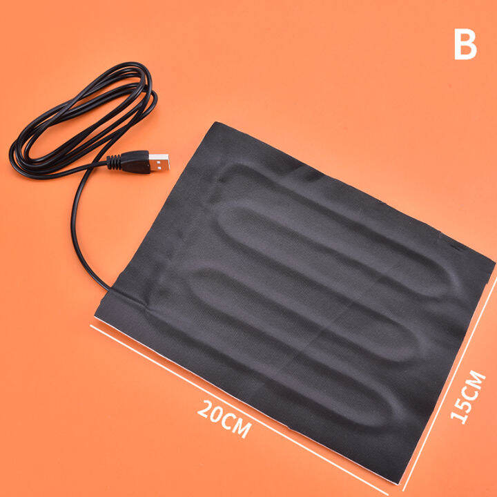 LngBo USB Warm Paste Pads FastHeating Carbon Fiber Heating Warmer Pad