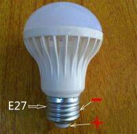 【✷】 A.One Traders หลอดไฟแบบเกลียว E27 DC6V หลอดไฟ LED E27 6V 3W 5W 7W 9W 12W 30W DC6v-DC7.4V E27 6V สำหรับแหล่งจ่ายไฟ Usb