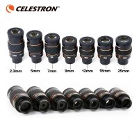 Celestron X-CEL LX 2.3มิลลิเมตร5มิลลิเมตร7มิลลิเมตร9มิลลิเมตร12มิลลิเมตร18มิลลิเมตร25มิลลิเมตรช่องมองภาพ60องศาดาราศาสตร์กล้องโทรทรรศน์ขนาดใหญ่เนบิวลาดาวเคราะห์ช่องมองภาพ