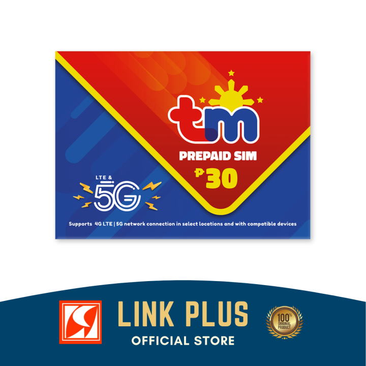 TM PREPAID 5G SIM FRESH (Original and Sealed) | Lazada PH