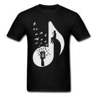 Men Tshirt Singer &amp; Musical Note Newest Design Digital Print Leisure Tee Shirts For Men Youth College T-Shirt Love Music  E6AP