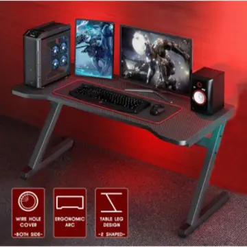 TOMAZ ARMOR GAMING TABLE 140cm (BLACK) Black