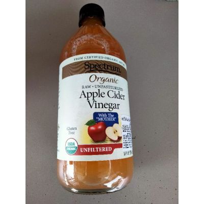 🔷New Arrival🔷 Spectrum Organic Apple Cider Vinegar Unrefined น้ำส้มสายชูหมัก  473ml