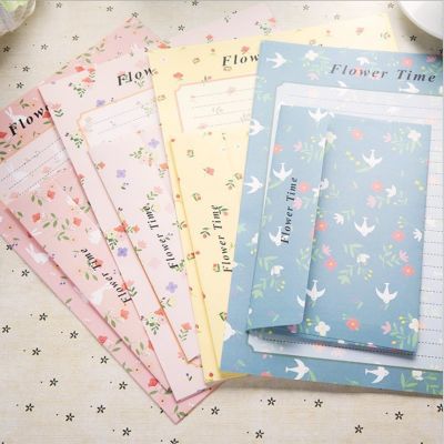 Letter Set Paper Flower Small Envelopes Carta Da Lettera Coniglio Creative Rabbit Animal Retro Cartoon Small Envelope 6 3