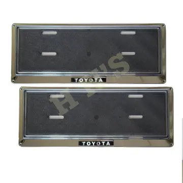 Toyota 86 online license plate frame