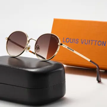 Louis Vuitton Black/Silver The Party Aviator Sunglasses Louis