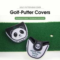 Dustproof Tear Resistant Faux Leather Golf Putter Headcover Protector For Golf Club