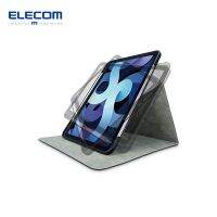 ELECOM iPad Air 10.9นิ้ว (รุ่น2020 4th) เคสหนังโน้ตบุ๊คประเภทการหมุน360องศานอนหลับใช้ได้ Apple ที่เก็บดินสอ TB-A20MSA360BK สีดำ