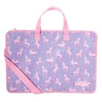 กระเป๋าเอกสาร หูหิ้ว Smiggle folio Bag- jump- pink