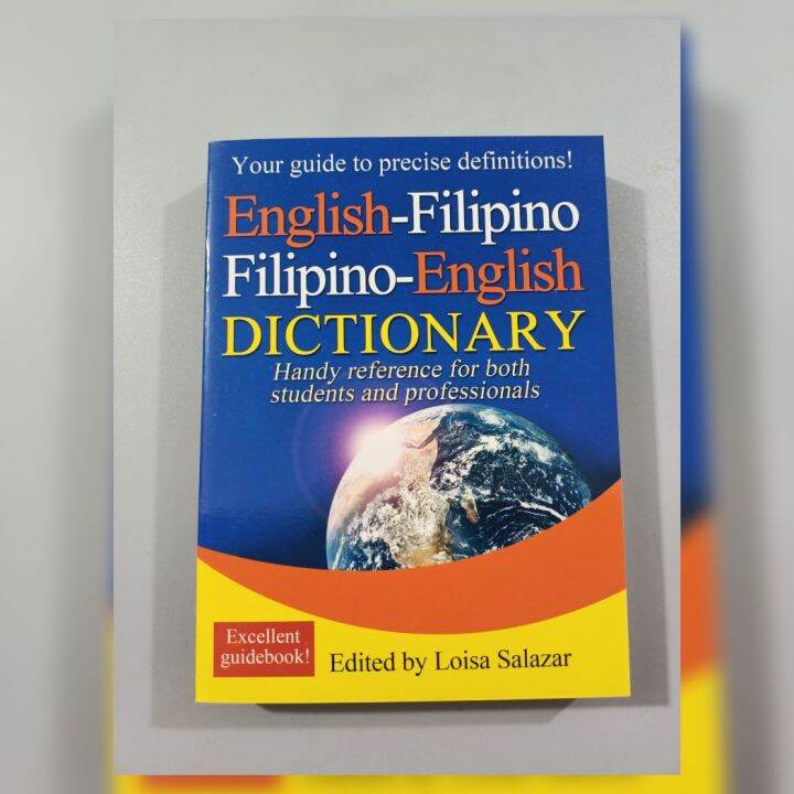 English Filipino Filipino English Dictionary Lazada PH