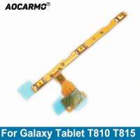 Aocarmo สําหรับ Samsung Galaxy Tab S2 9.7－SM-T810 SM-T815 เปิด / ปิดระดับเสียงขึ้น / ลงปุ่ม Flex Cable อะไหล่