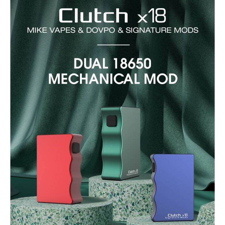 Dovpo Clutch X18 Dual 18650 Mechanical Mod Lazada PH