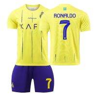 LEMON ใหม่ Saudi Riyadh No. 7 Ronaldo jersey เด็กแห้งเร็วชุดฟุตบอลชุดสูทผู้ชายที่กำหนดเองชุดการแข่งขันกีฬาขายส่ง