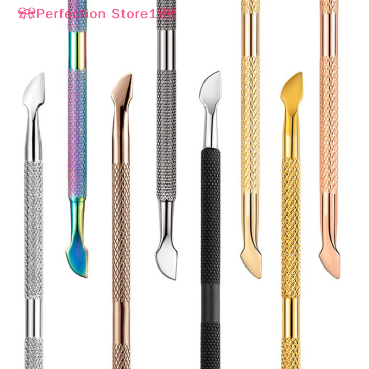 perfection-store1-cuticle-nail-pusher-ช้อนเล็บเล็บ-pusher-scraper-remover-สแตนเลส