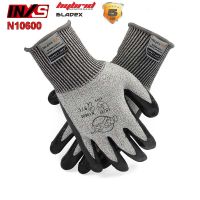 SAFETY INXS Level 5 Anti-cut gloves Palm coating Oil resistance Moisture-proof anti cut gloves Breathable Mechanical gloves