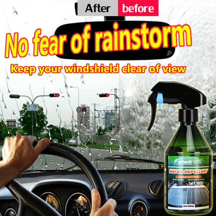 *Rain no longer blocks sight*Fantastic Xml water repellent spray for
