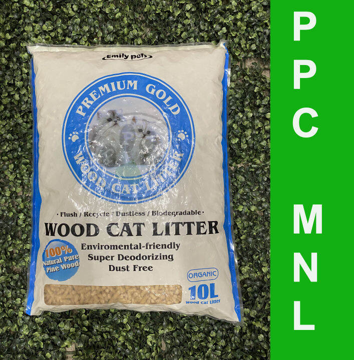 Emily Pets Wood Cat Litter 10L Lazada PH