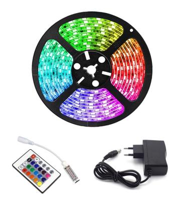 CW RGB Led Strip12V SMD 2835 Waterproof1M 5M 10M 15M 20M Tape12V Led Strip LightRoom RemoteSet