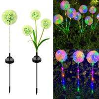 New Outdoor Solar Lights Dandelion Flowers Lamp IP65 Waterproof Garden Decoration Lightting Lawn Yard Balcony Wedding Holiday Outdoor Lighting