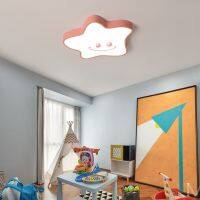 [COD] Cartoon Star Childrens Room Ceiling Lamp Bedroom Warm Langwen Boys and Lamps