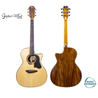 Gopher Wood G-330C KP กีตาร์โปร่ง 40 นิ้ว ไม้ Engelman Acacia ทรง GA