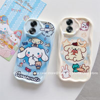 เคสโทรศัพท์ OPPOA58 4G OPPO A58 A78 NFC A98 เคส Phone Case OPPO Reno8 T 5G 4G A17k A17 น่ารักลายการ์ตูน Cinnamoroll เคสปกป้องเลนส์ป้องกันฤดูใบไม้ร่วงฝาหลังซิลิโคนนิ่ม2023