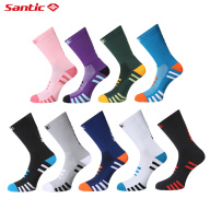 Santic Men Women Cycling Socks Sport Breathable Mesh Outdoor Running thumbnail