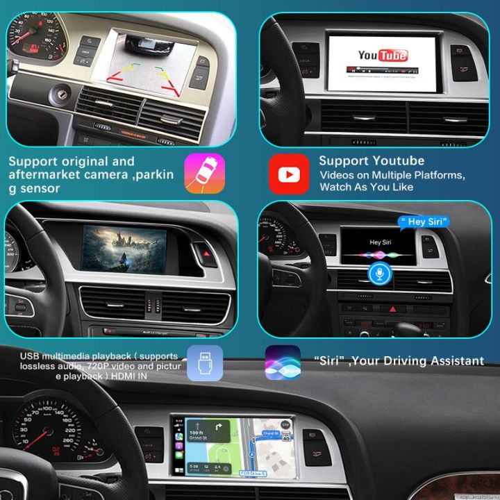 apple-ไร้สาย-carplay-android-auto-อินเตอร์เฟซสำหรับ-audi-a6-a7-2009-2011-กับ-airplay-mirror-link-car-play-youtube-navigation