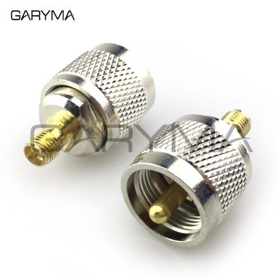 UHF Male PL259 PL-259 Plug to SMA Female Jack RF Adapter Connector Electrical Connectors