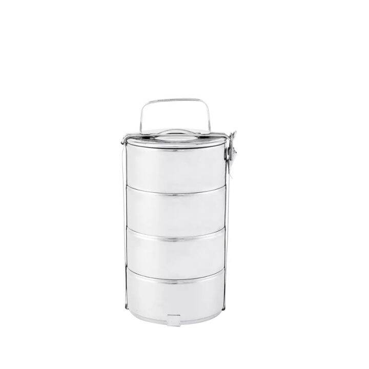 Tiffin Carrier 10cm by 4 Layer / Stainless Thermal Lunch Box Lazada PH