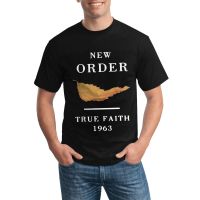 Casual T-Shirt For Men Custom New Order True Faith Rock Band Gildan Various Colors