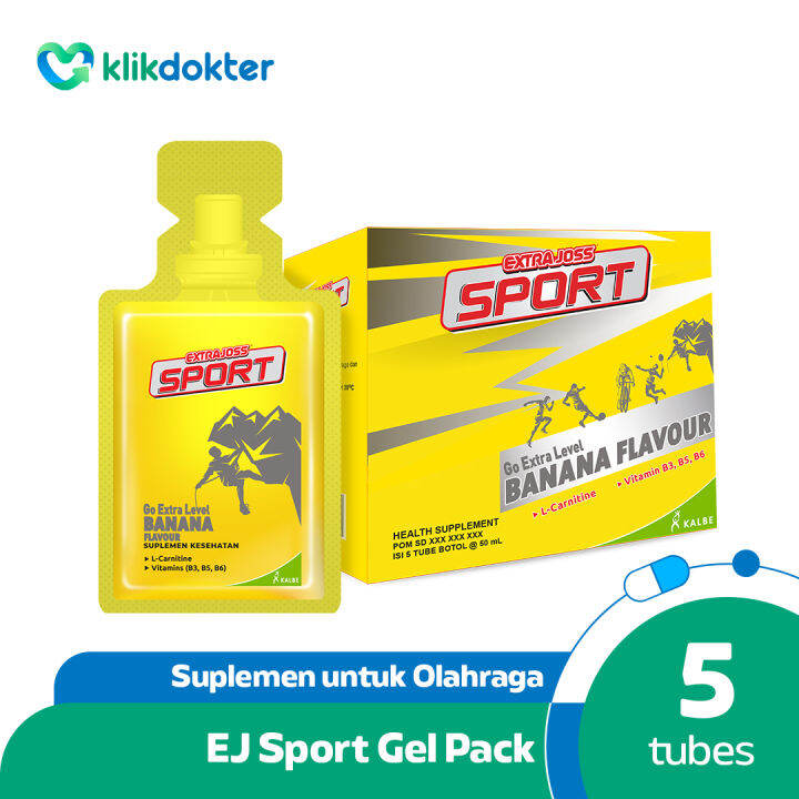 EJ Sport Gel Pack (5 Tube) Energy Gel Lazada Indonesia