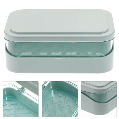 Penyimpan sabun pemegang sabun Bar nampan saji plastik Non-slip piring Abs dapur wadah sampo perjalanan